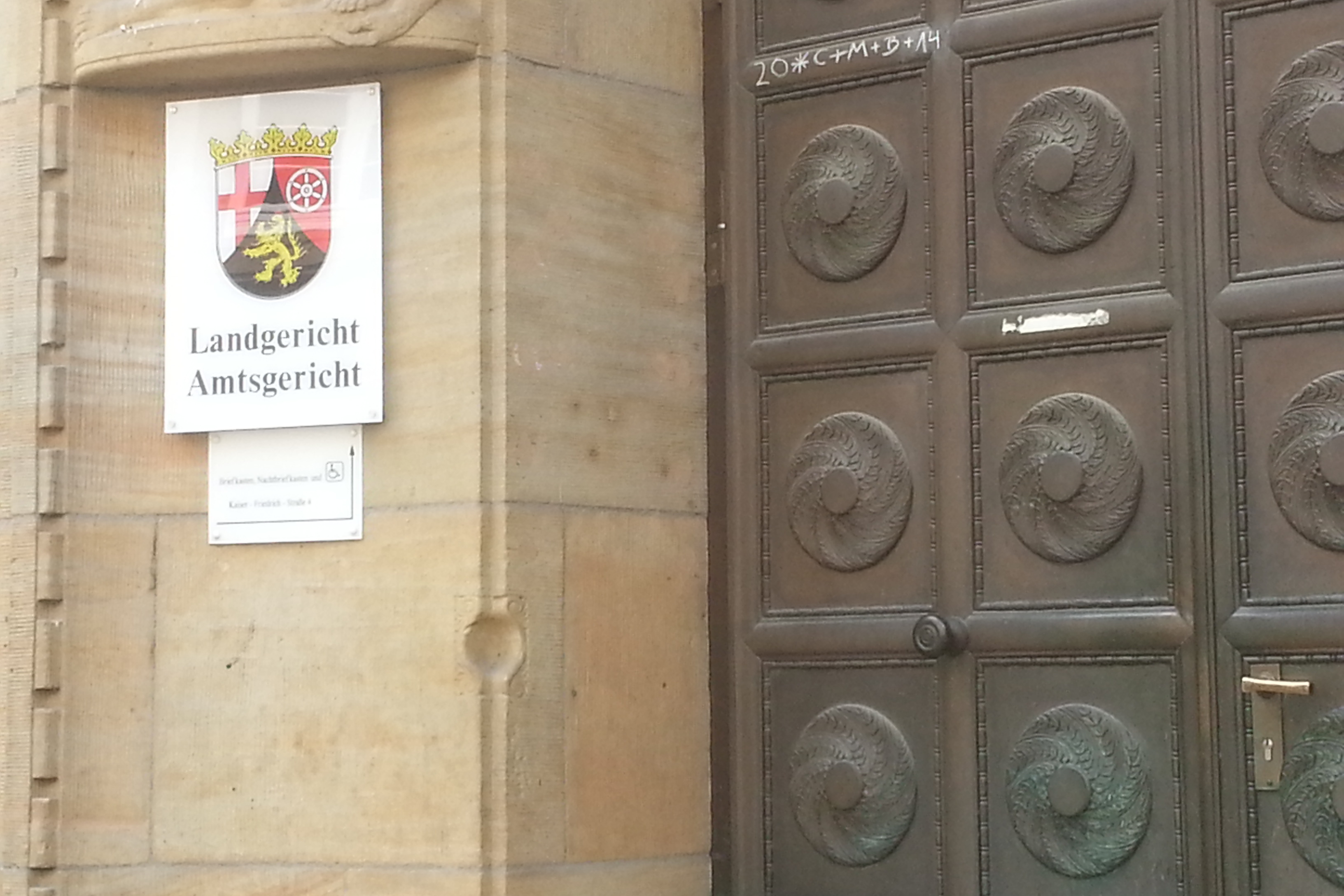 Handelsregister Mainz Schild